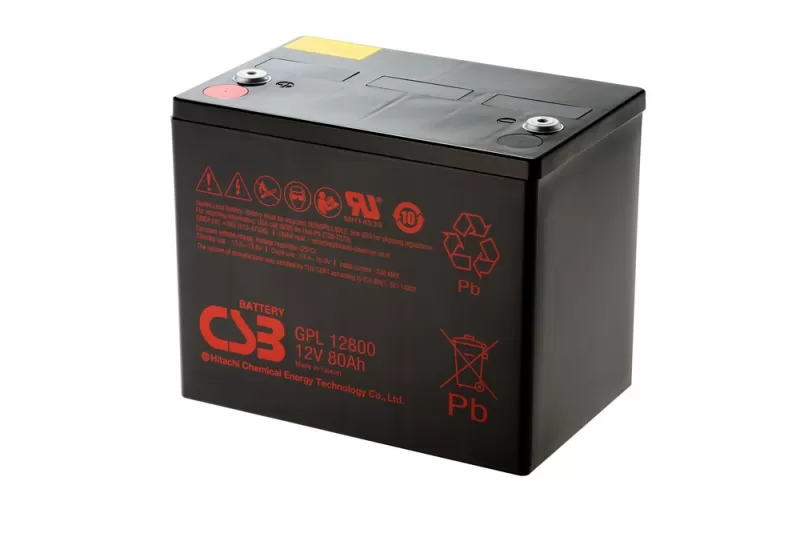 Acumulator HITACHI CSB GPL12800 80AH